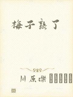 梅子熟了封面