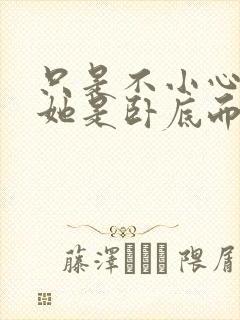只是不小心发现她是卧底而已