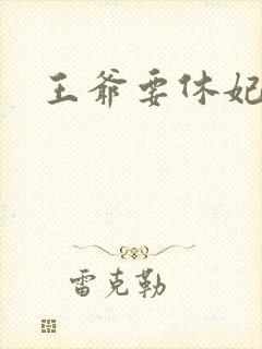 王爷要休妃