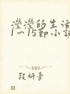滢滢的生活日记1～15节小说封面
