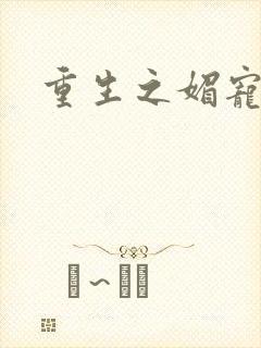 重生之媚宠系统封面
