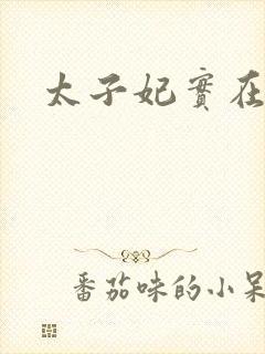 太子妃实在美丽