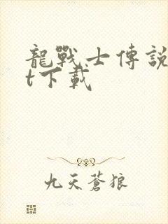 龙战士传说txt下载