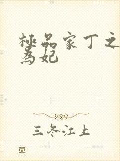 极品家丁之册母为妃