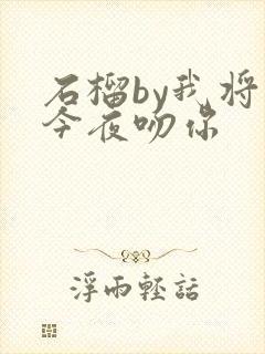 石榴by我将在今夜吻你