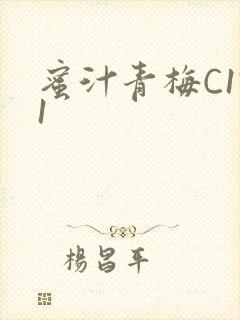 蜜汁青梅C1V1
