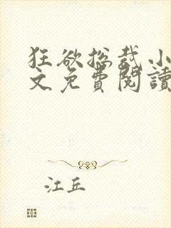 狂欲总裁小说全文免费阅读封面