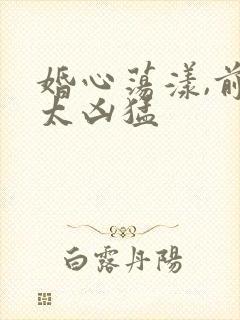 婚心荡漾,前夫太凶猛