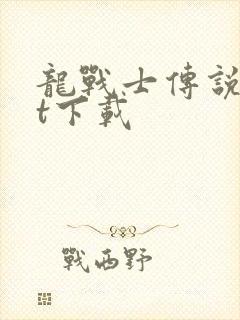 龙战士传说txt下载