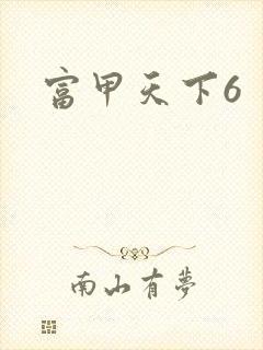 富甲天下6封面