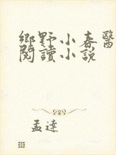 乡野小春医免费阅读小说