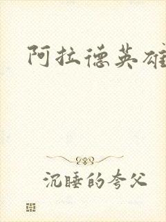 阿拉德英雄传