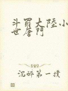 斗罗大陆小说绝世唐门