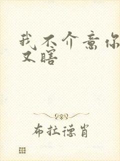 我不介意你又丑又瞎封面