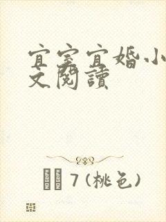 宜室宜婚小说全文阅读
