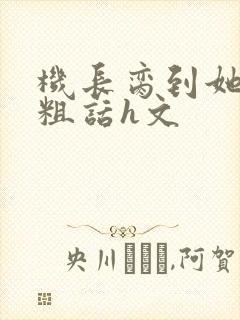 机长脔到她哭h粗话h文封面
