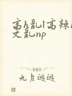 高h乱l高辣h文乱np