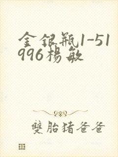 金银瓶1-51996杨敏