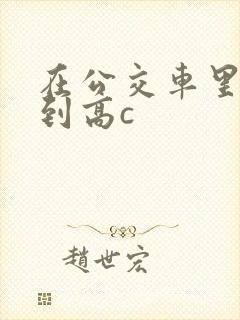 在公交车里c弄到高c封面