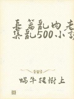 长篇乱肉老师合集乱500小说