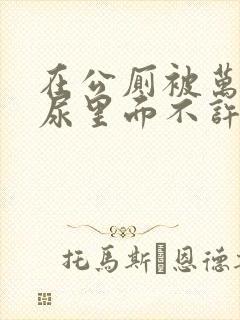 在公厕被万人c尿里面不许漏