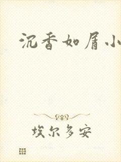 沉香如屑小说