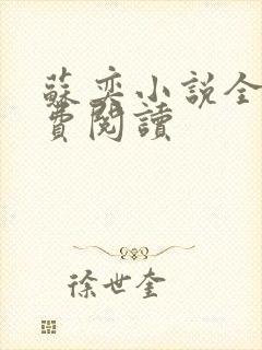 苏奕小说全文免费阅读