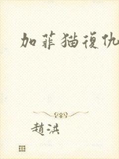加菲猫复仇记封面