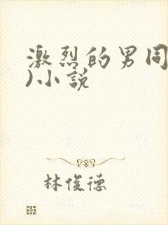 激烈的男同(h)小说