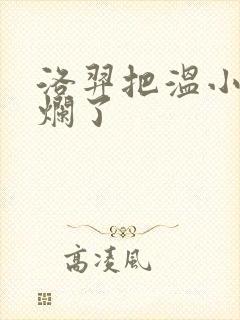洛羿把温小辉做烂了