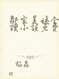 邻家美姨全文阅读小说免费封面
