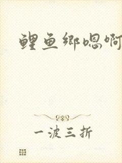 鲤鱼乡嗯啊封面