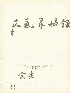 正气寻妇录txt