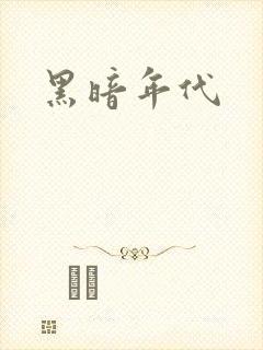 黑暗年代封面