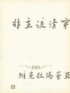 非主流清穿