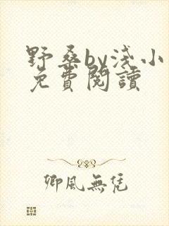 野桑by浅小说免费阅读封面