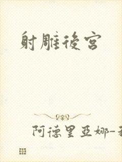 射雕后宫