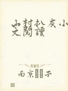 山村扒灰小说全文阅读