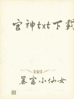 官神txt下载
