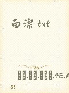 白洁 txt