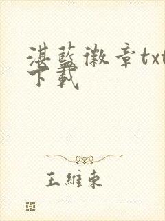 湛蓝徽章txt下载封面
