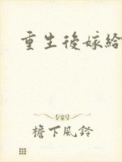 重生后嫁给三叔