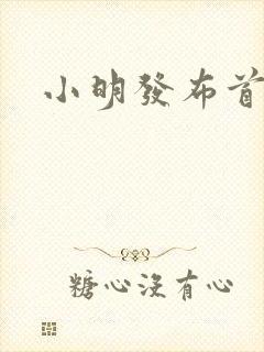 小明发布首页