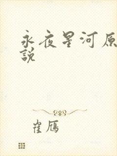 永夜星河原著小说