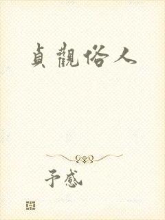 贞观俗人封面