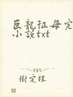 巨龙征母完结版小说txt封面