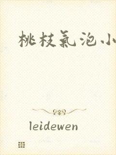 桃枝气泡小说