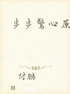 步步惊心原著