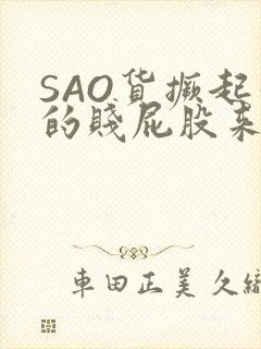 SAO货撅起你的贱屁股来