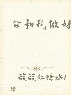 公和我做好爽